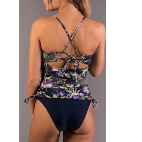 Quint Soul floral tropical Tankini top - XS - Picture 4 of 12